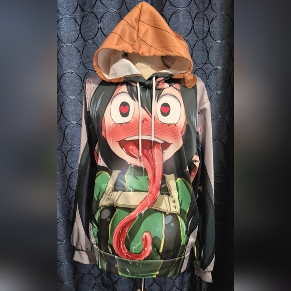 Sweaters - Anime Character Graphic Hoodie